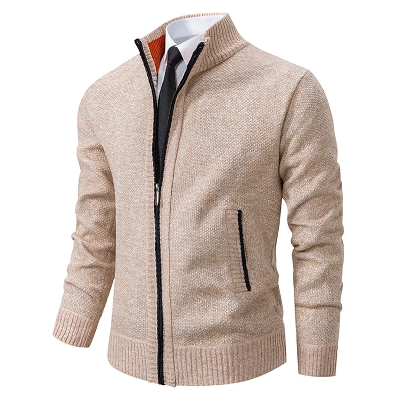 FABIO™ | Giacca Sportiva Casual in Pile con Zip e Collo Alto