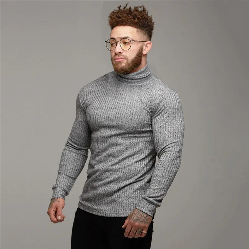 LUDOVICO™ | Maglione Uomo Slim Fit a Collo Alto