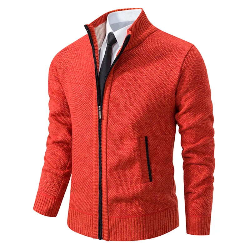 FABIO™ | Giacca Sportiva Casual in Pile con Zip e Collo Alto