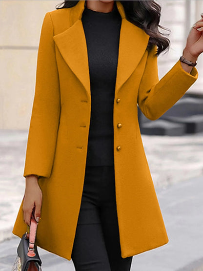 SERENA™ | Cappotto Donna Invernale in Lana Stile Coreano