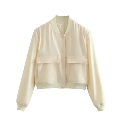 SOFIA™ | Bomber Jacket  a Maniche Lunghe