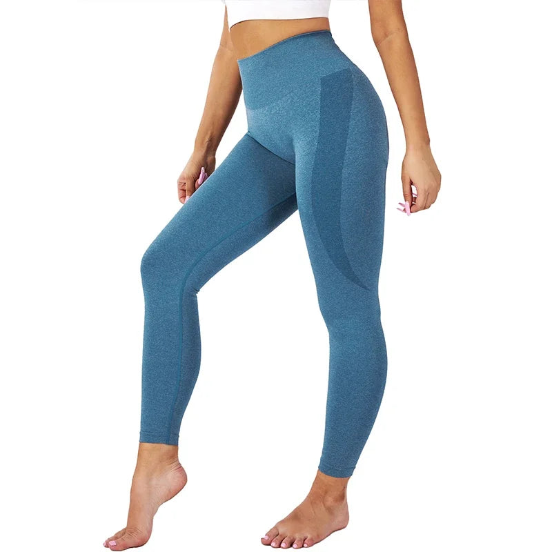 LUNA™ | Leggings Senza Cuciture a Vita Alta per Fitness e Yoga