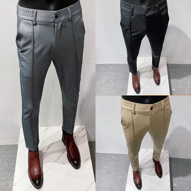 GIACOMO™ | Pantaloni Uomo Eleganti Slim Fit Elasticizzati