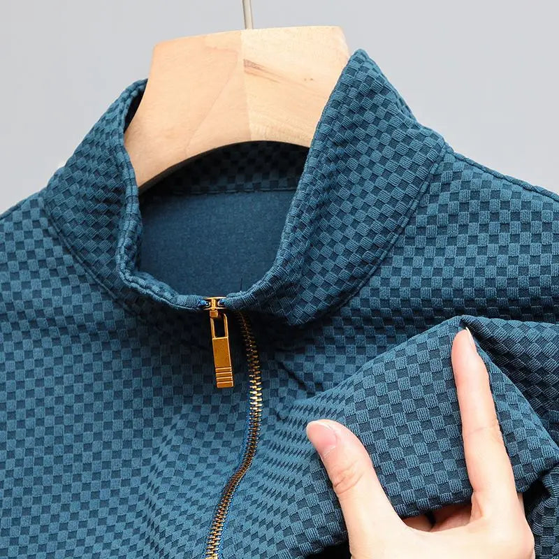 LORENZO™ | Pullover Uomo con Jacquard Geometrico