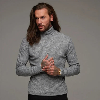 LUDOVICO™ | Maglione Uomo Slim Fit a Collo Alto