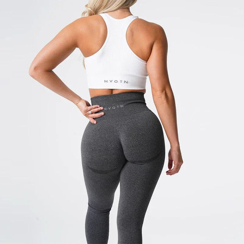 LUNA™ | Leggings Senza Cuciture a Vita Alta per Fitness e Yoga