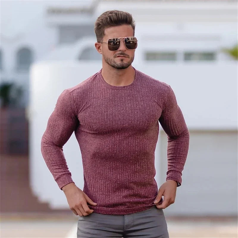 LUDOVICO™ | Maglione Uomo Slim Fit a Collo Alto