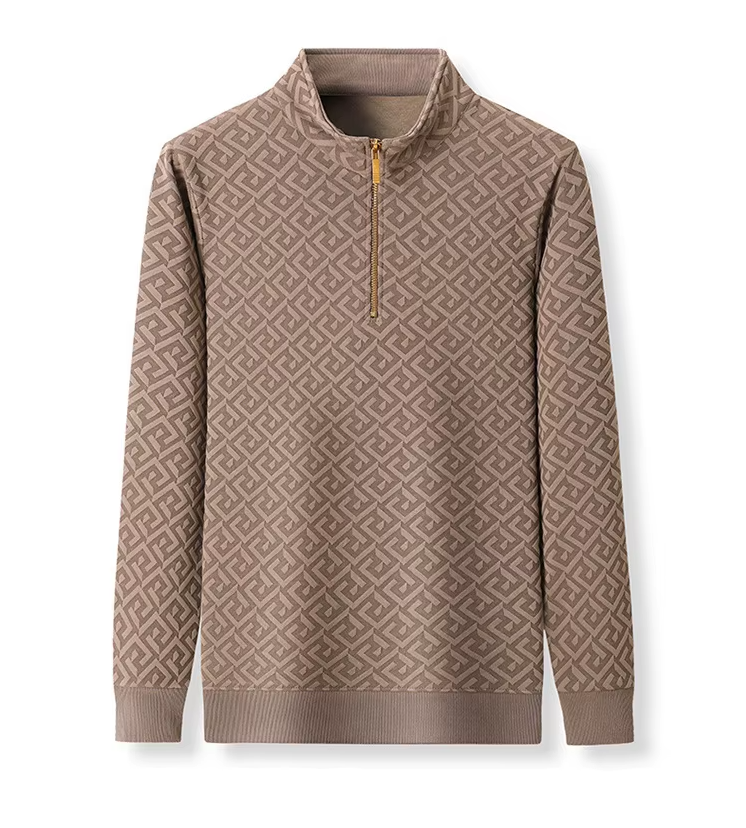 LORENZO™ | Pullover Uomo con Jacquard Geometrico