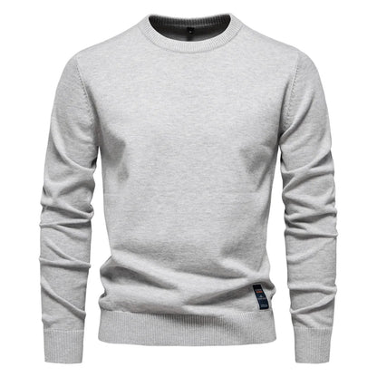 MARINO™ | Maglione Uomo a V Invernale Monocolore