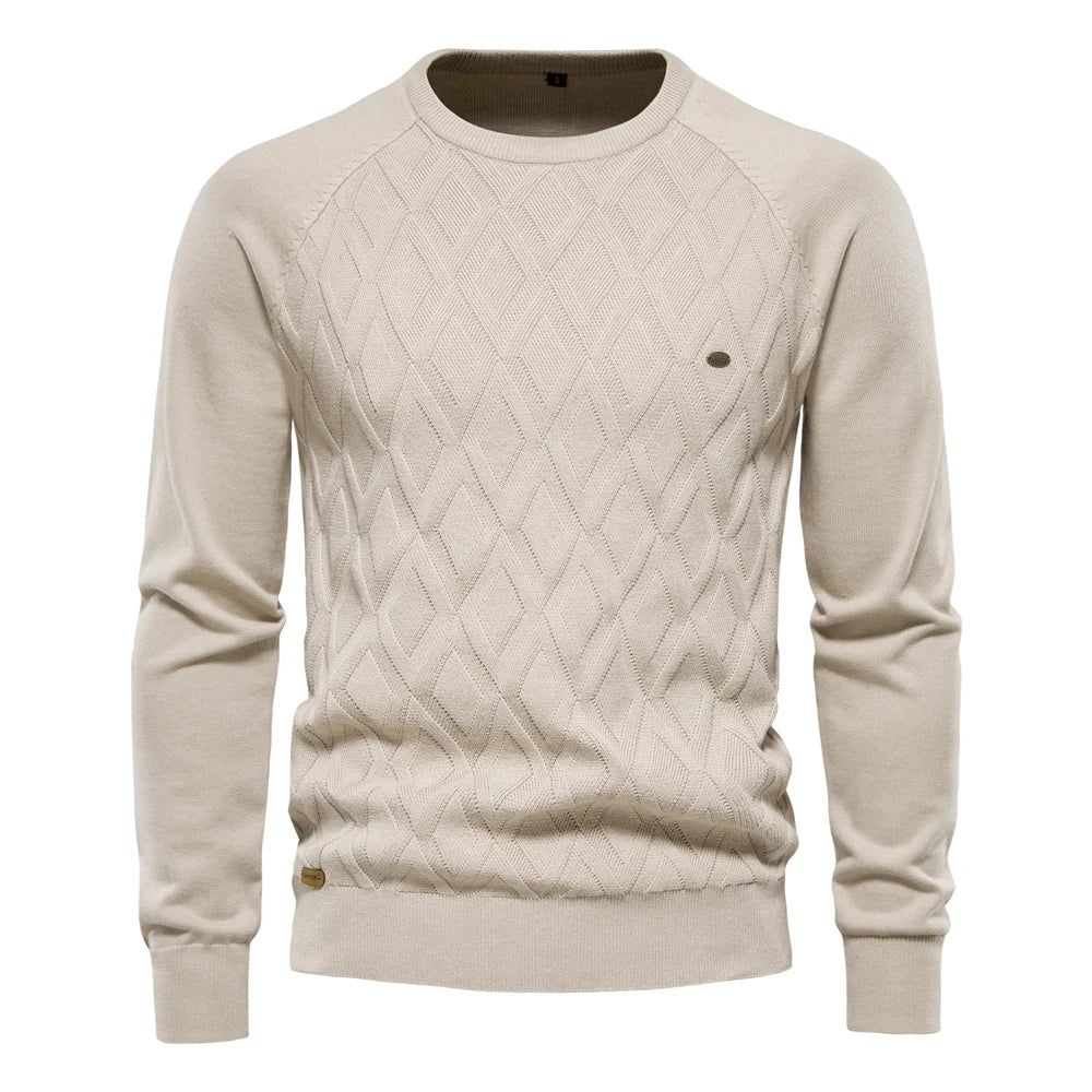 GIORGIO™ | Pullover Invernale con Motivo Argyle